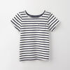 18-24m t-shirt à poche à manches courtes - rayures marine