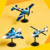 LEGO Creator 3 in 1 Aircraft Race Plane Building Toy - with 3 Building Options, Airplane, Fighter Jet, or Helicopter 31160