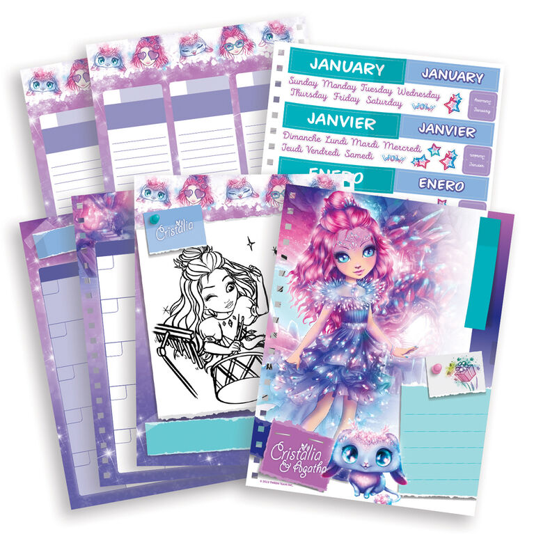 Daily Planner - Serie 4 - Cristalia & Agatha