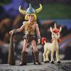 Dungeons & Dragons Cartoon Classics 6-Inch-Scale Bobby and Uni 2-Pack Action Figures, DandD 80s Cartoon, Includes d12 from Exclusive DandD Dice Set