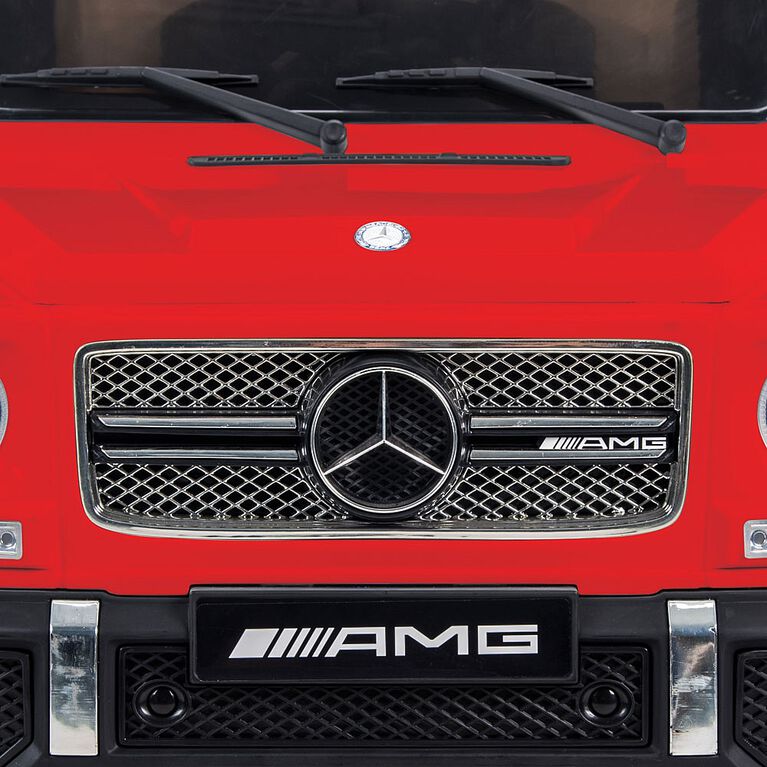 Mercedes-Benz G 65 AMG Véhicule Jouet à piles par Huffy, Rouge.