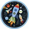 Outer Space  9"  Plates, 8 pieces