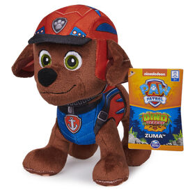 PAW Patrol, Zuma Dino Rescue, animal en peluche, 20,3 cm