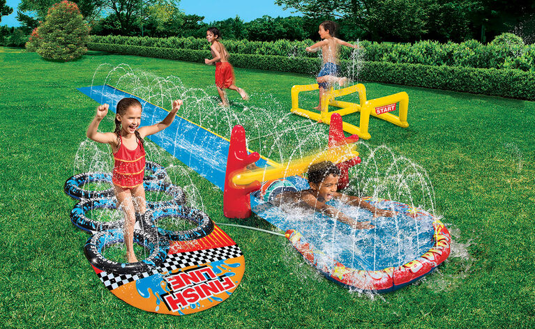 Aqua Blast Obstacle Course Slide