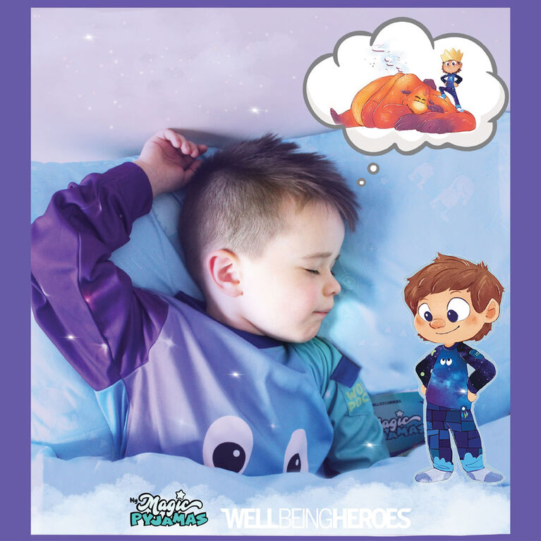 Wellbeing Heroes' My Magic PJs - Ages 3-5 - English Edition
