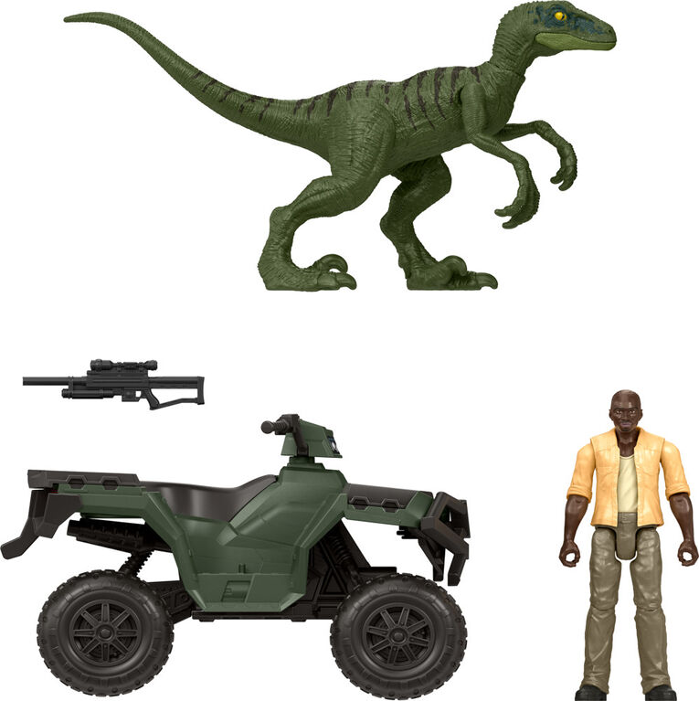 Jurassic World Collection Héritage Poursuite en VTT de Barry Sembène