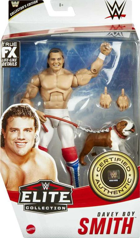 WWE - Collection Elite - Figurine articulée - Davey Boy Smith