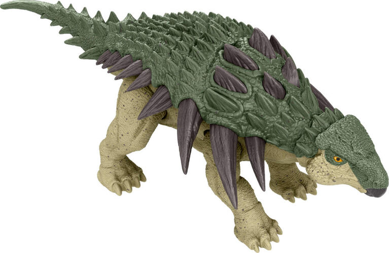Coffret figurine de dinosaure Edmontonia Meute Enragée de JurassicWorld: Renaissance, jouet original, jeu numérique