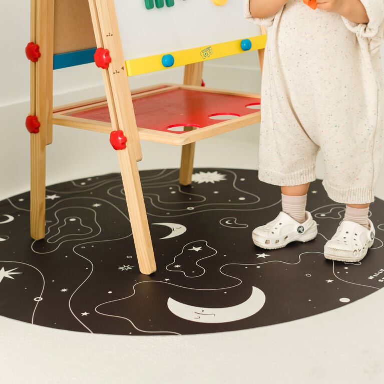 Catch All Splat Mat For Mealtime & Playtime Mess, Constellation