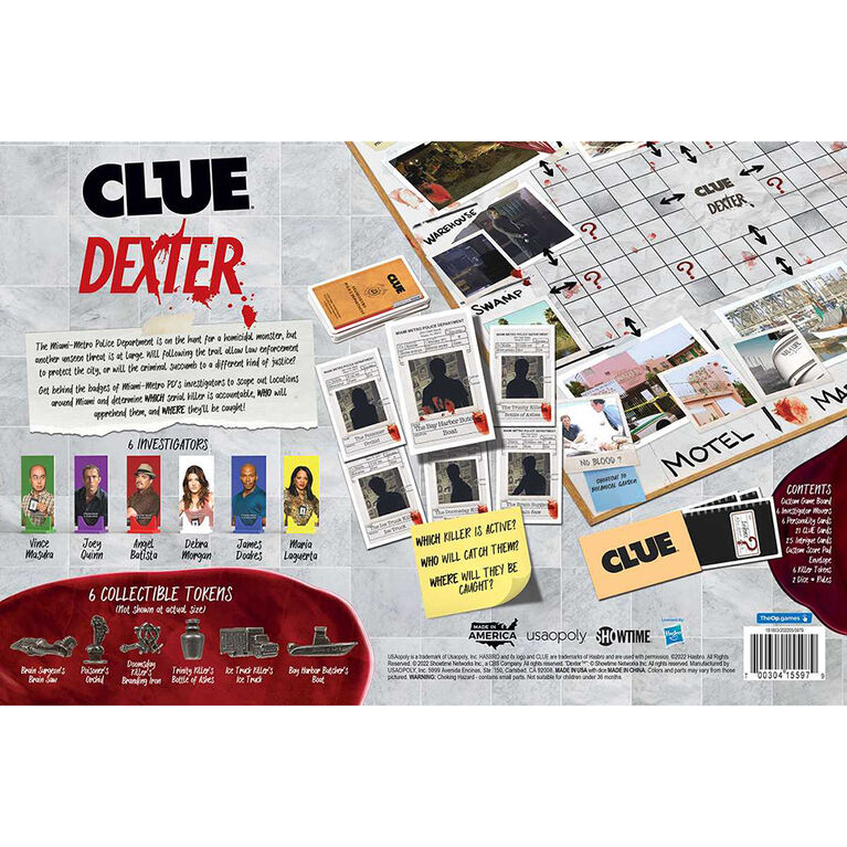 CLUE: Dexter - Édition anglaise