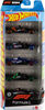 Hot Wheels 5-Pack Race Team, Set of 5 Formula 1-Themed 1:64 Scale Die-Cast Toy Cars
