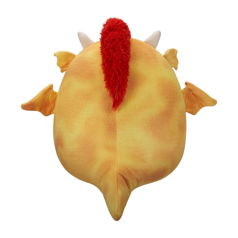 Squishmallows 5" - Dieric the Yellow Textured Dragon with Red Hair