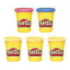 Play-Doh Pots de bonheur, pack de 5 pots de pâte à modeler atoxique de 113 g chacun, dont 3 sont inspirés d'emojis