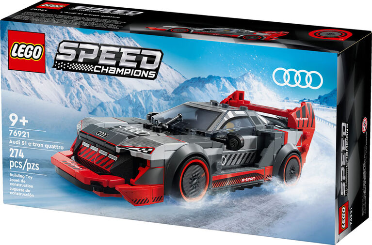 LEGO Speed Champions Audi S1 e-tron quattro Race Car Toy 76921