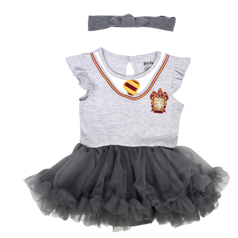 Warner's Harry Potter Tutu dress with headband - Grey, 6 Months