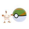 Pokémon Clip 'N' Go - Férosinge et Faiblo Ball (Mankey & Nest Ball)
