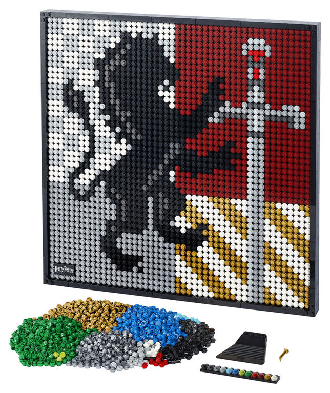 LEGO ART Harry Potter Hogwarts Crests 31201 (4249 pieces)