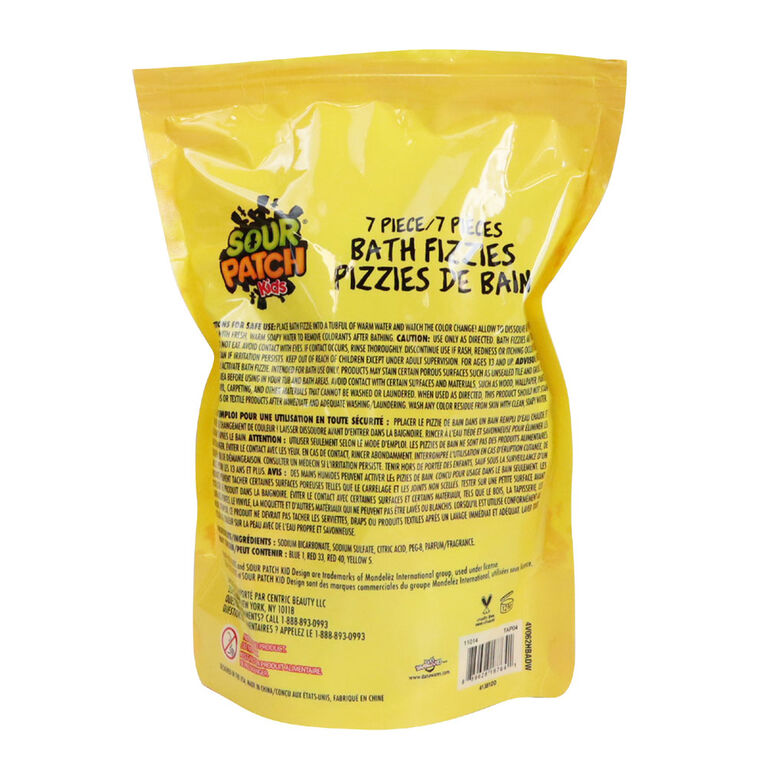 Watermelon Sour Patch Bath Bomb Fizz 7 Pack