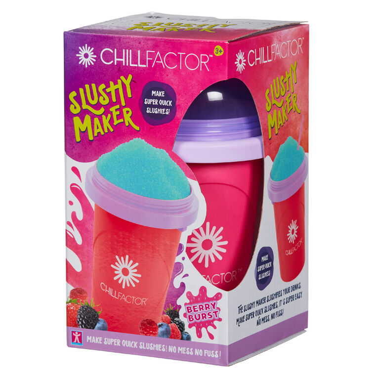 Chill Factor -  Neon  SLUSHY MAKER - Blueberry Bonanaza - Berry Burst - Watermelon Crush