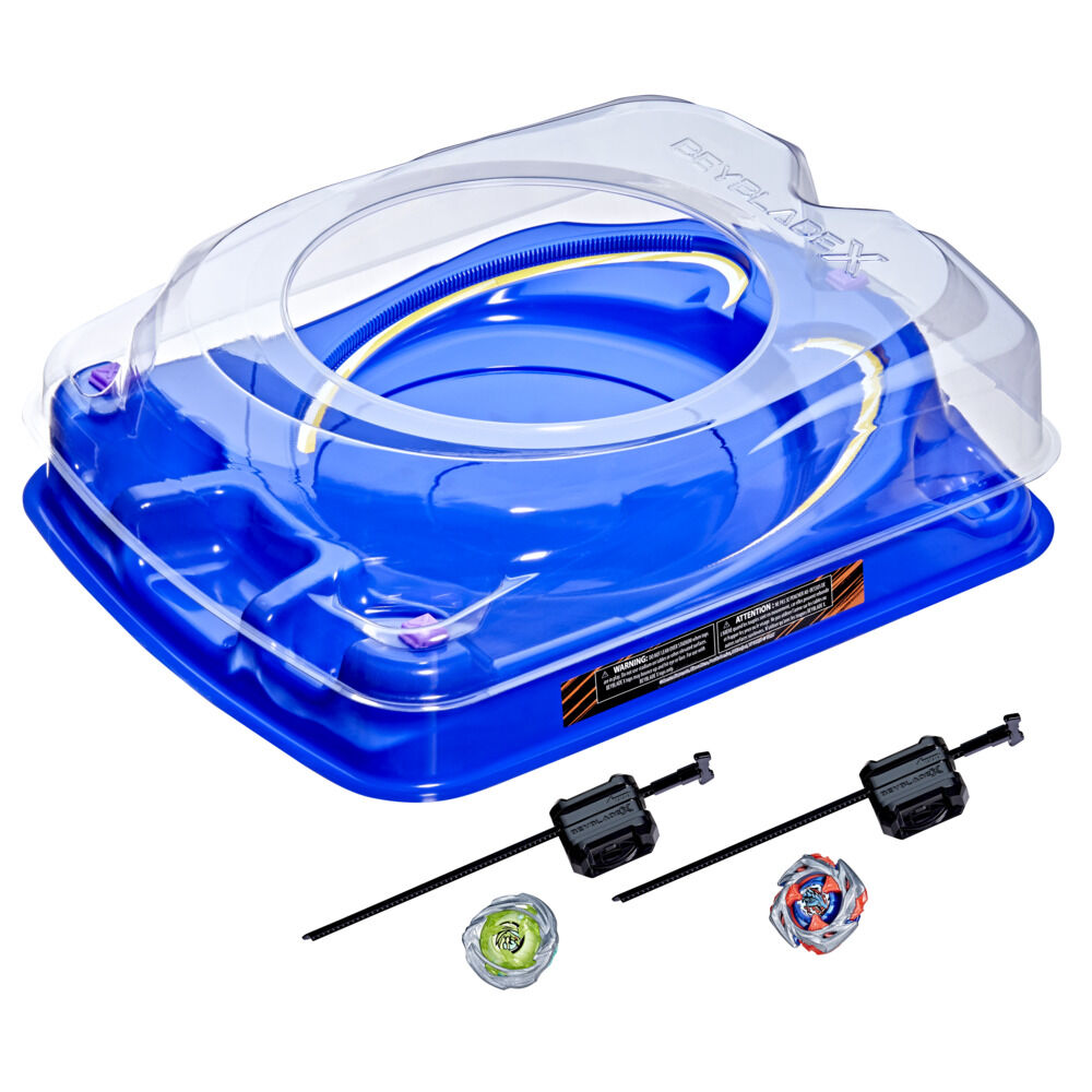 Beyblade X Drop Attack Battle Set with Beystadium Arena, 2 Right Beyblade X Drop Attack Battle Set with Beystadium Arena, 2 Right