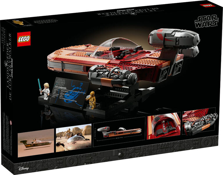 LEGO Star Wars Luke Skywalker's Landspeeder 75341 Building Kit (1,890 Pieces)