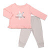 Ensemble chemise et pantalon Koala Baby Dream Girl, Little Superstar - 6-9 Mois