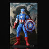 Marvel Legends, 20e anniversaire, Série 1, Captain America, figurine de collection de 15 cm