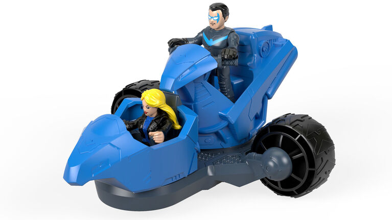 Fisher-Price Imaginext DC Super Friends Nightwing & Transforming Cycle