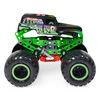 Meccano Junior, Official Monster Jam Grave Digger Monster Truck STEM Model Building Kit with Pull-back Motor