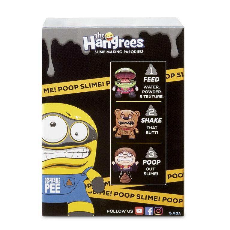 The Hangrees: Toilet Story Collectible Parody Figure with Slime