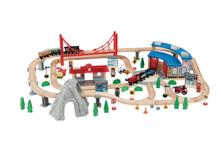Imaginarium Express - Deluxe Mountain Train Set With Roundhouse - R  Exclusive | Toys R Us Canada