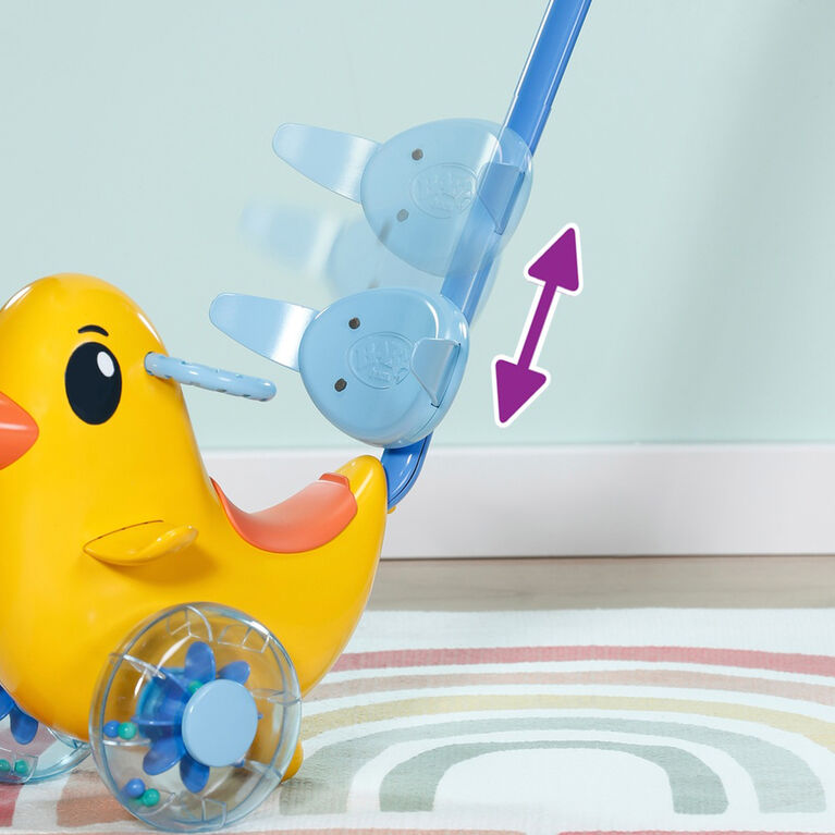BABY born Push Along Berta Duck