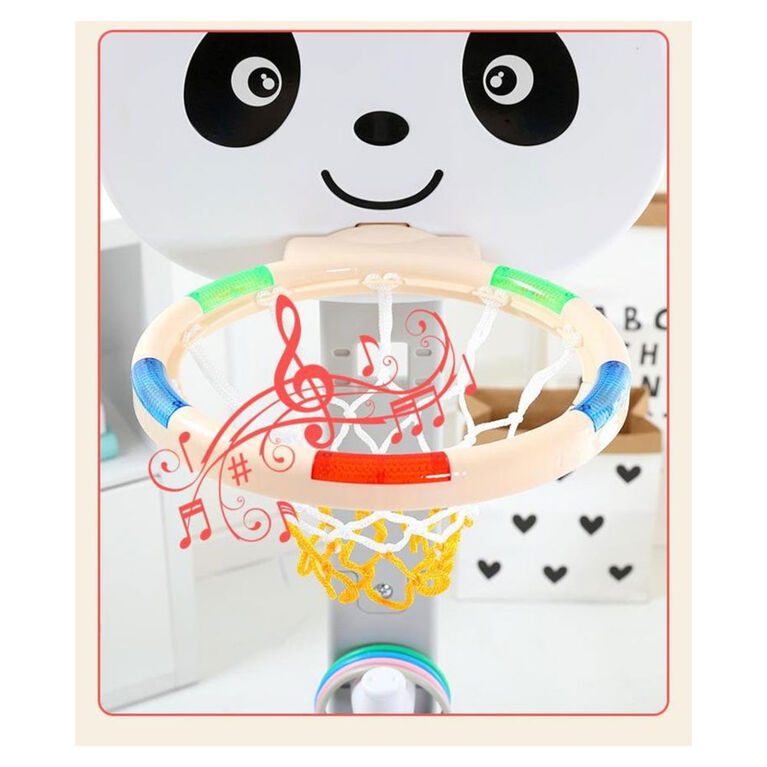 Kidsvip Basketball/Football Panda Hoop - English Edition