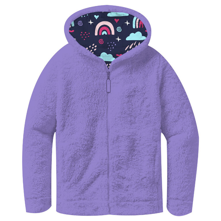 Chemistry - Reversible Jacket - Rainbows - Purple - 5T