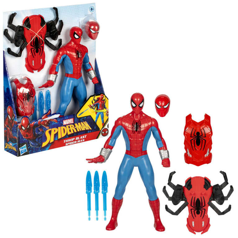 Marvel Spider-Man Thwip Blast Spider-Man Action Figure with Accessories