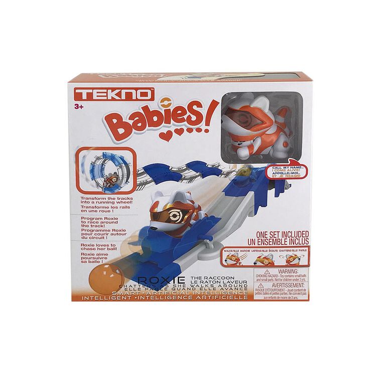 Tekno Babies Raccoon Playset - R Exclusive