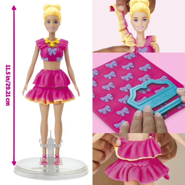 Play-Doh Barbie Ruffles and Bows Doll Set