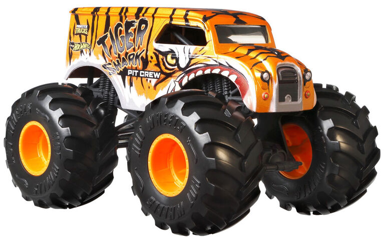 Carrinho de Brinquedo Hot Wheels  Lister - Carro Monster Truck - 1:64 -  Ring Master - Ref 57/75 5/6 - 1un - Hot Wheels - Mattel - Hot Wheels