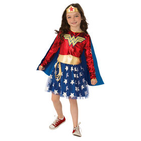 DC Comics Wonder Woman Deluxe Tutu Costume Size Small (4-6)
