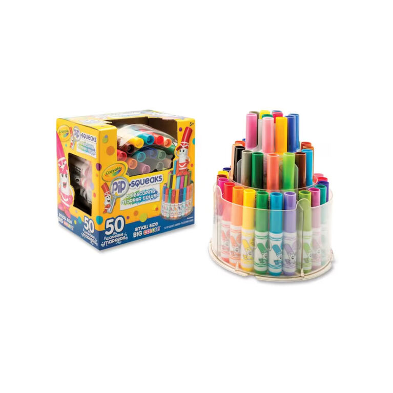Crayola Pip-Squeaks Telescoping Marker Tower