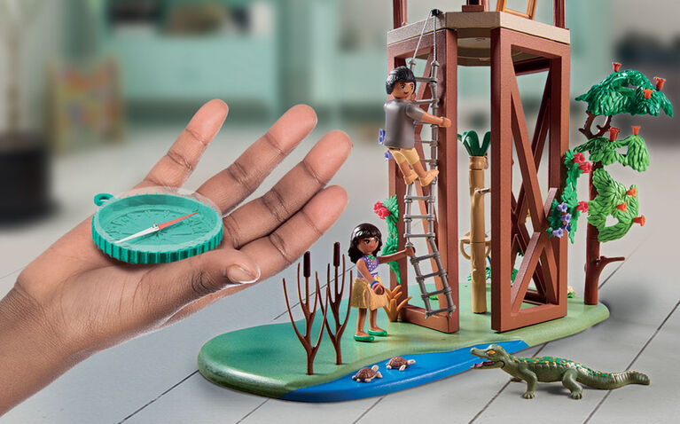 Playmobil - Wiltopia - Research Tower with Compass