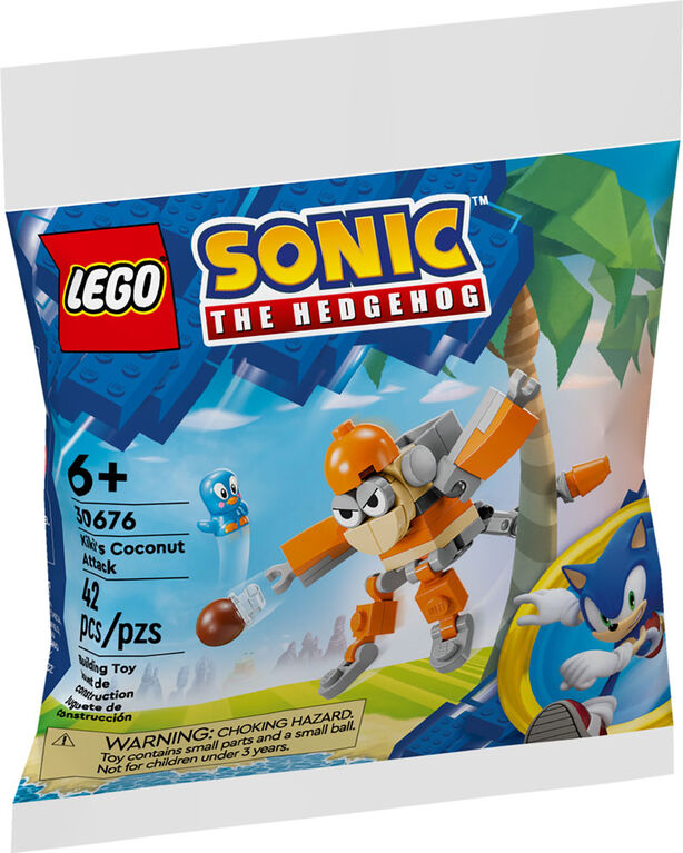 LEGO Sonic L'attaque aux noix de coco de Kiki 30676