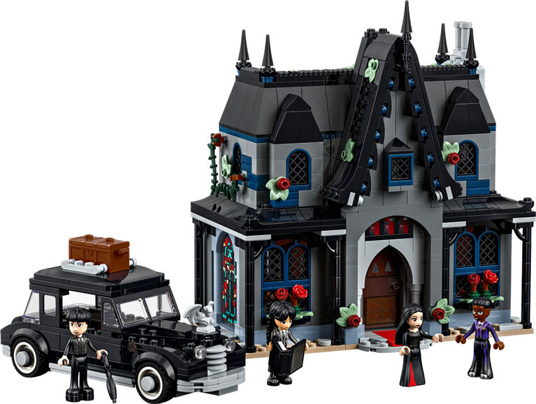 LEGO Mercredi La Maison de Morticia, Marchandise d'Halloween, Ensemble de Construction de Modèle, Activité pour Enfants 76786
