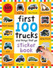 First 100 Stickers: Trucks and Things That Go - English Edition