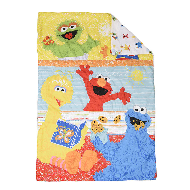 NoJo Sesame Street 4-Piece Toddler Bedding Set - Macy's