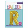 Ballons en forme de lettre or 14 " - R