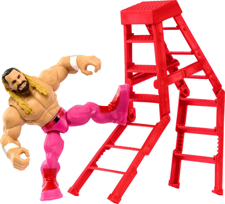 WWE Knuckle Crunchers Figurine articulée et acc. Seth Rollins
