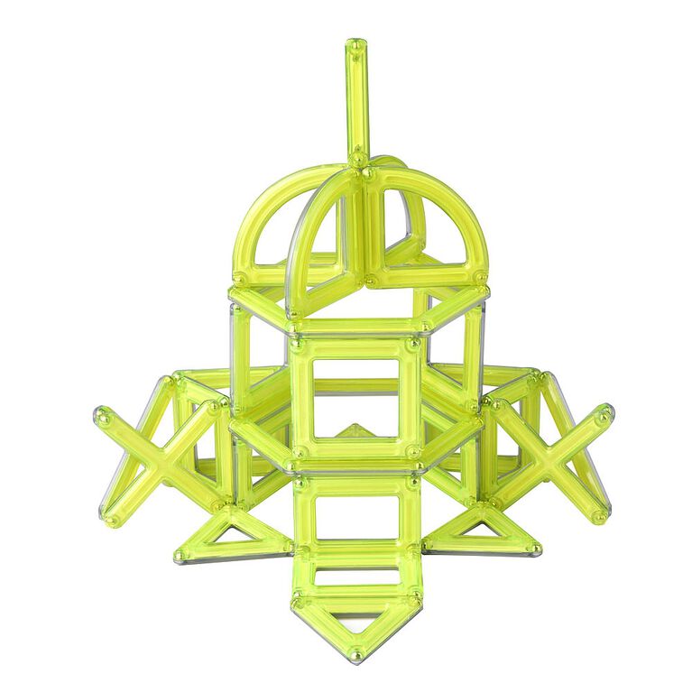 Guidecraft - Powerclix Creativity 40 Piece Set - Yellow