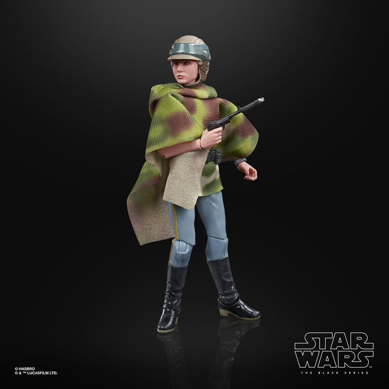 Star Wars The Black Series Princess Leia Organa (Endor) Toy 6-Inch Scale Star Wars: Return of the Jedi Collectible Figure