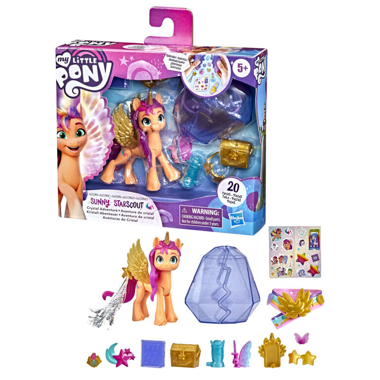 My Little Pony: A New Generation Movie Crystal Adventure Alicorn Sunny Starscout